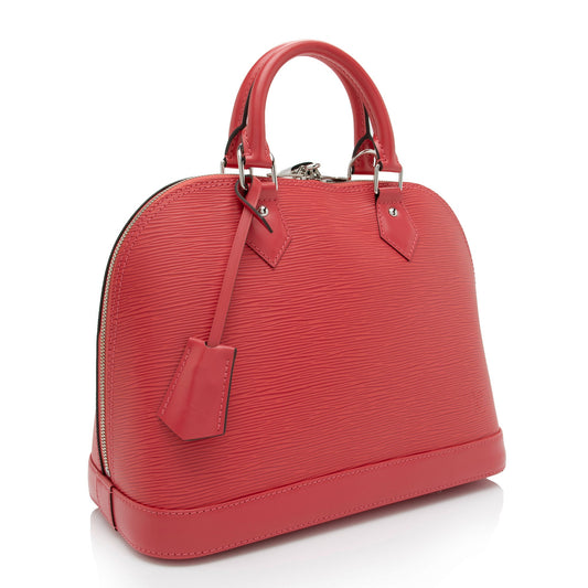 Louis Vuitton Epi Leather Alma PM Satchel (SHF-DMJifq)