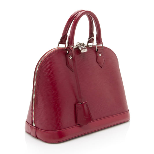 Louis Vuitton Epi Leather Alma PM Satchel (SHF-ckpHBp)