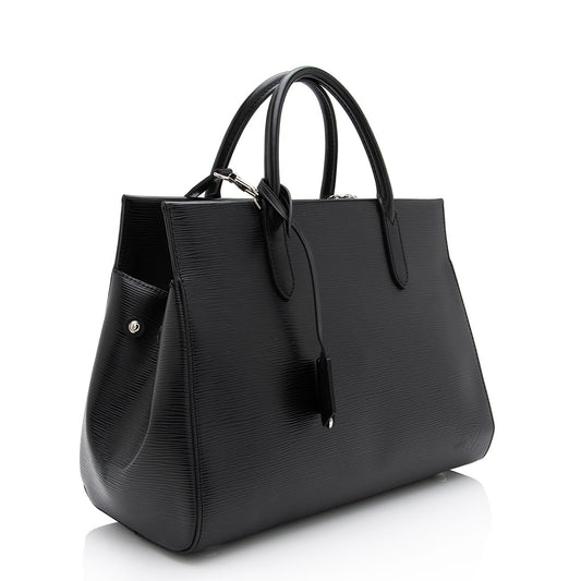 Louis Vuitton Epi Leather Marly MM Satchel (SHF-oK5UPJ)