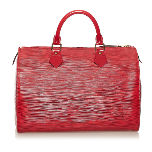 Louis Vuitton Epi Speedy 30 (SHG-34270)