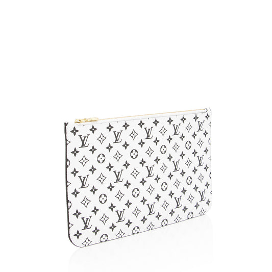 Louis Vuitton Giant Monogram Canvas Neverfull MM Pochette (SHF-bEeket)