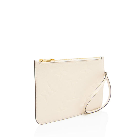 Louis Vuitton Giant Monogram Empreinte Neverfull MM Pochette
