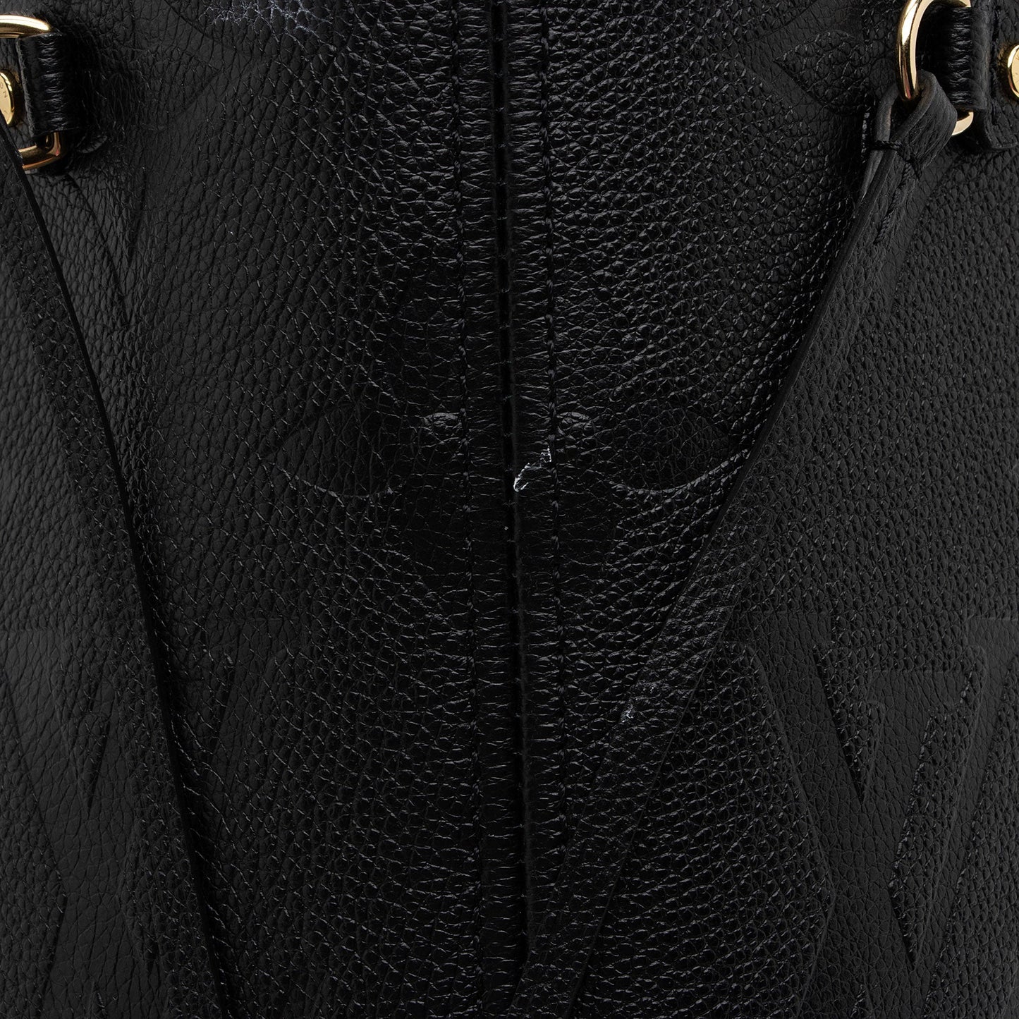Louis Vuitton Giant Monogram Empreinte Neverfull MM Tote (SHF-gknuRH)