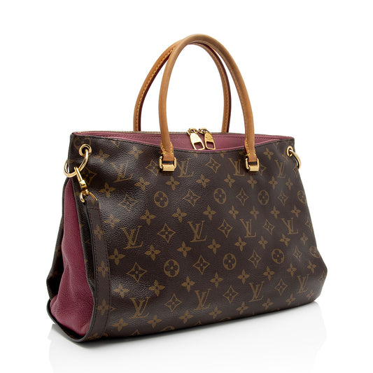 Louis Vuitton Monogram Canvas Pallas Satchel (SHF-xQr4l4)