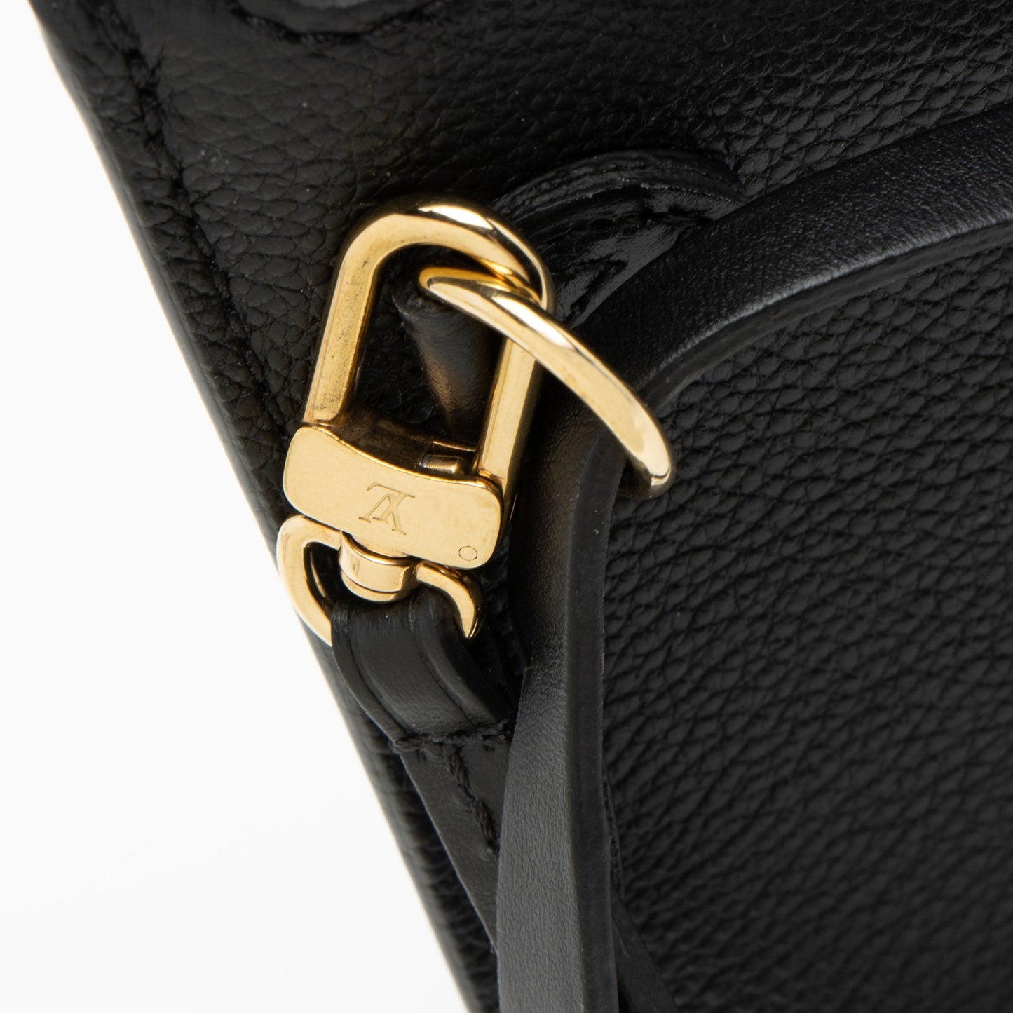 Louis Vuitton Leather Neverfull MM Pochette (SHF-UM7SS4)