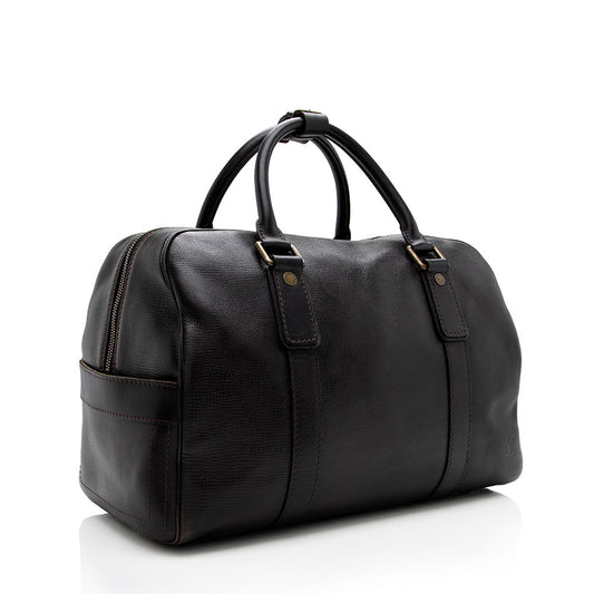 Louis Vuitton Utah Leather Carryall Weekender (SHF-18524)