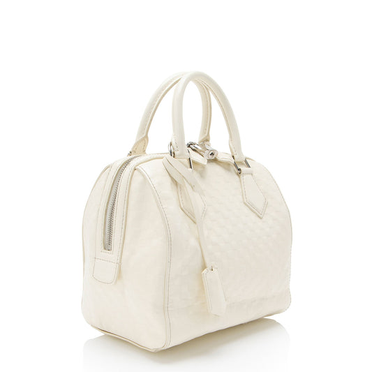 Louis Vuitton Limited Edition Damier Facette Speedy Cube PM Satchel