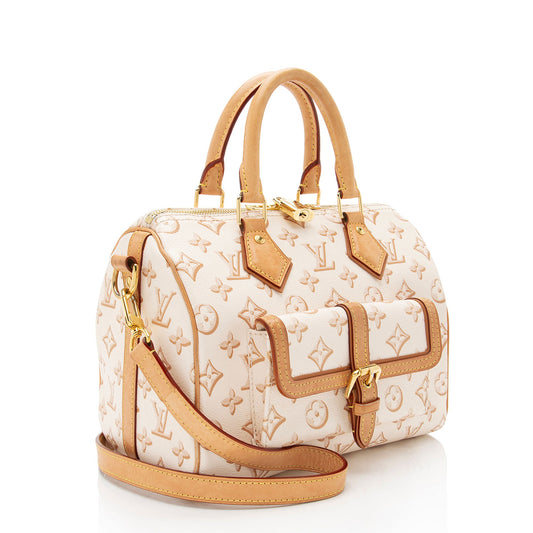 Louis Vuitton Limited Edition Monogram Canvas Fall For Speedy Bandouliere 25 Satchel