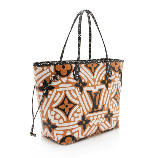 Louis Vuitton Limited Edition Monogram Crafty Neverfull MM Tote (SHF-aOq6h6)