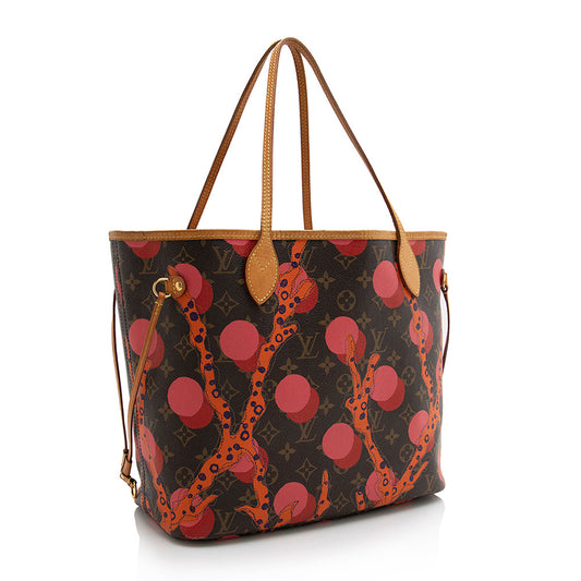 Louis Vuitton Limited Edition Monogram Ramages Neverfull MM Tote (SHF-21909)