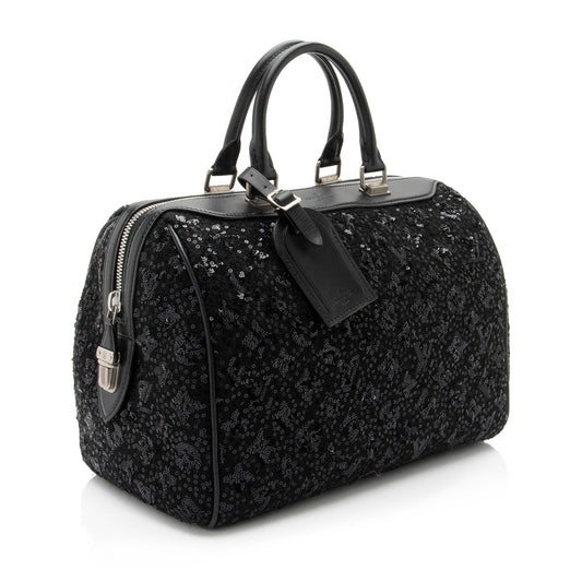 Louis Vuitton Limited Edition Monogram Sunshine Express Speedy Satchel (SHF-7nih7P)