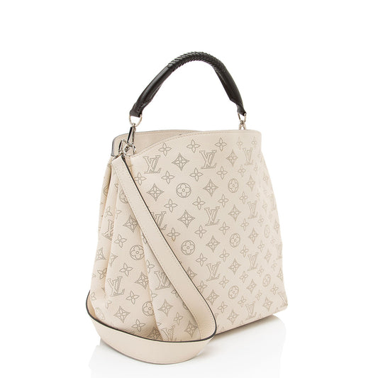 Louis Vuitton Mahina Leather Babylone PM Satchel