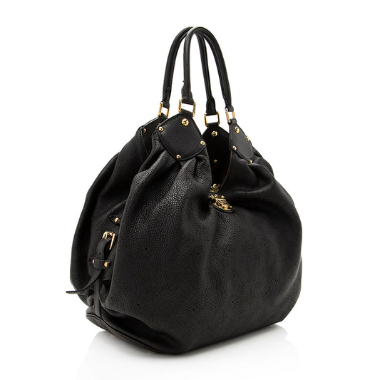 Louis Vuitton Mahina Leather L Hobo (SHF-19856)