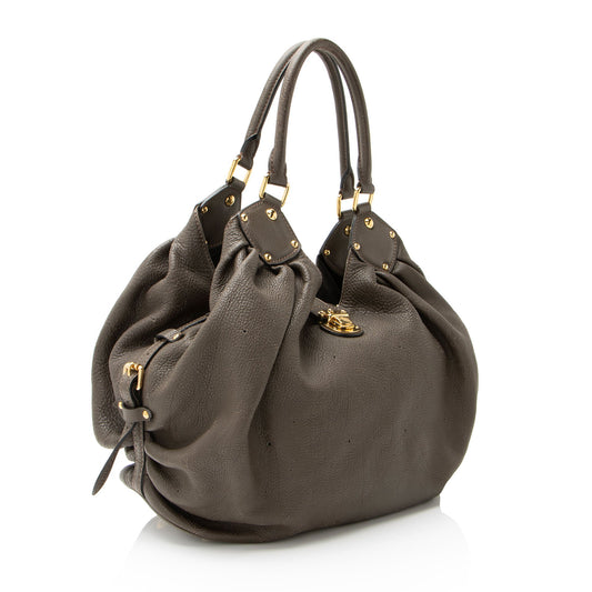 Louis Vuitton Mahina Leather L Hobo