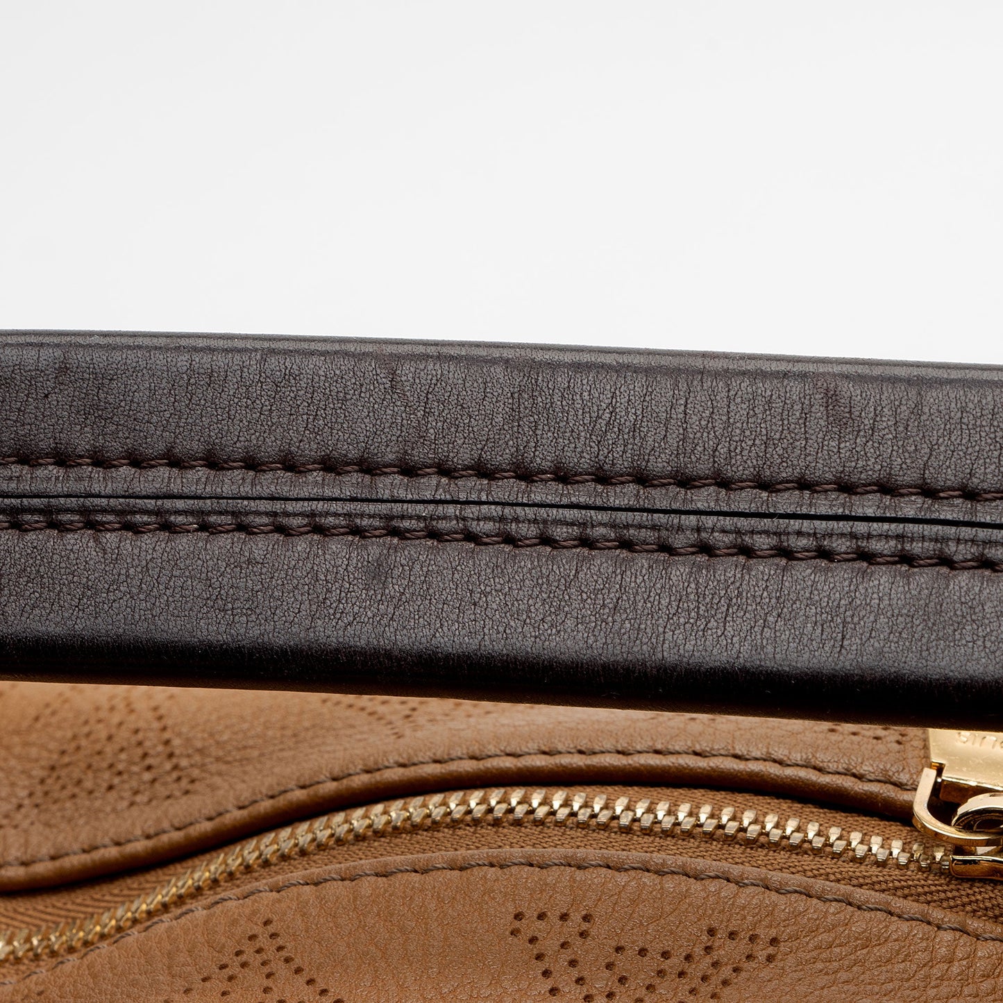 Louis Vuitton Mahina Leather Selene MM Shoulder Bag