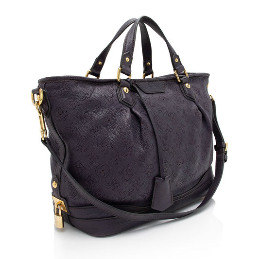 Louis Vuitton Mahina Leather Stellar PM Tote (SHF-WH882t)