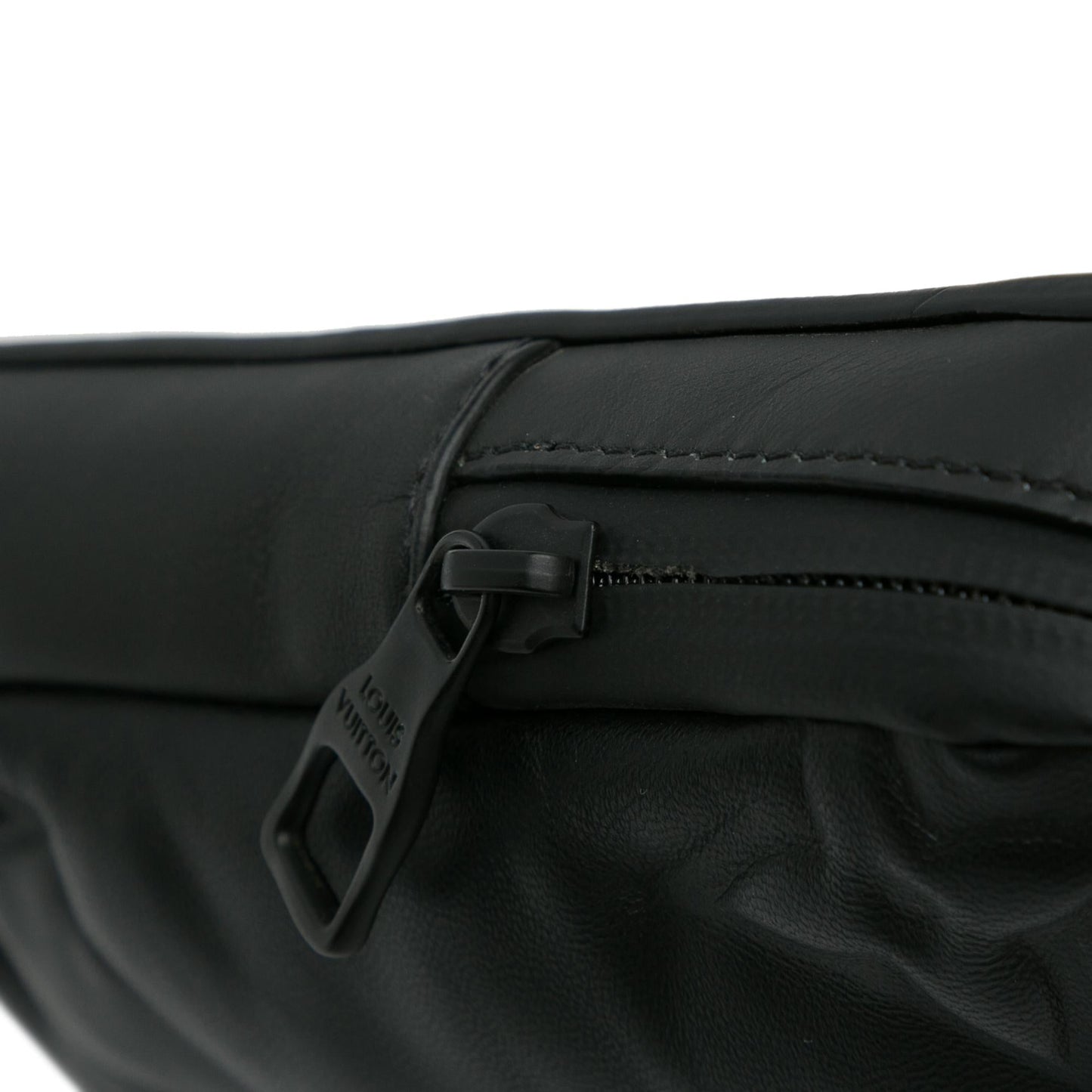 Louis Vuitton Monogram A4 Lambskin Puffer Asymmetrical Sling Bag (SHG-pGV6sE)