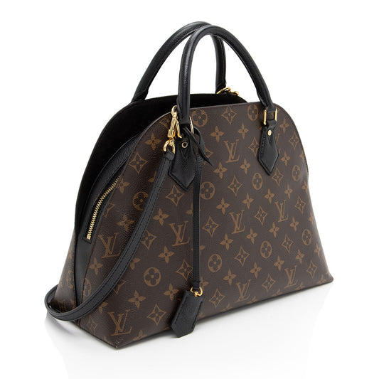 Louis Vuitton Monogram Canvas Alma BNB Satchel (SHF-Xg1v6F)