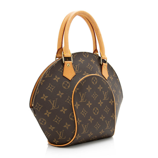 Louis Vuitton Monogram Canvas Ellipse PM Satchel (SHF-21184)