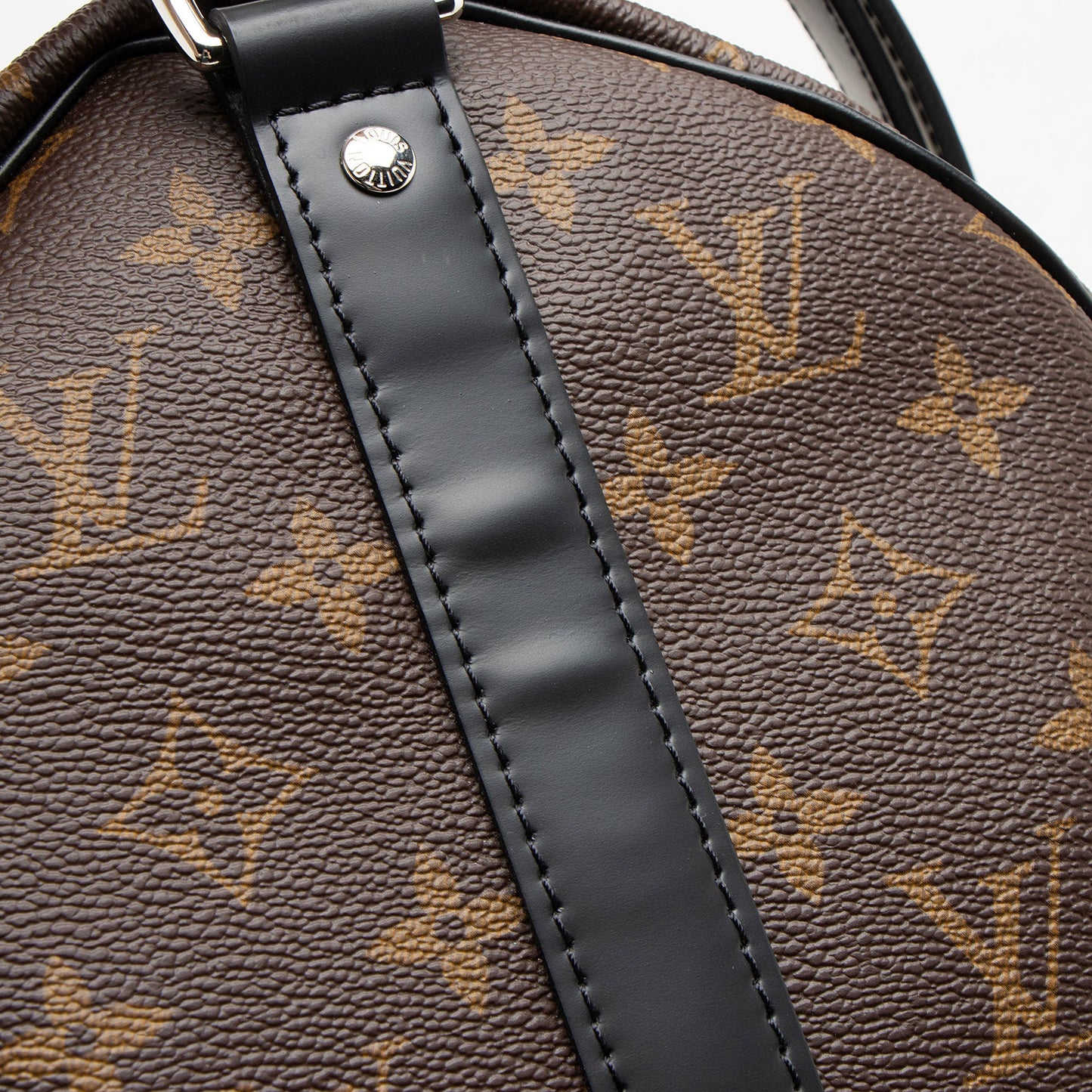 Louis Vuitton Monogram Canvas Macassar Keepall Bandouliere 45 Duffle