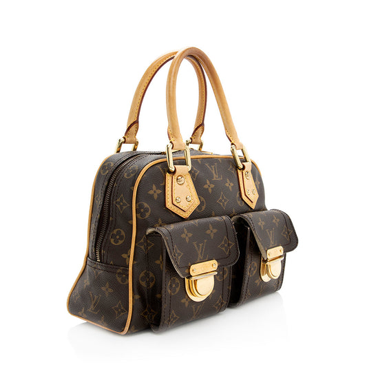 Louis Vuitton Monogram Canvas Manhattan PM Satchel - (SHF-19111)