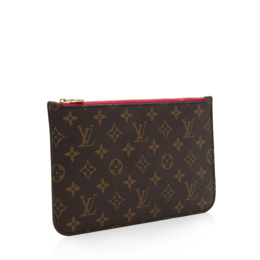 Louis Vuitton Monogram Canvas Neverfull GM Pochette (SHF-BcMlEa)