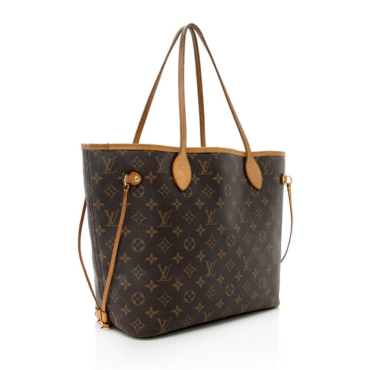 Louis Vuitton Monogram Canvas Neverfull MM Tote - (SHF-18013)