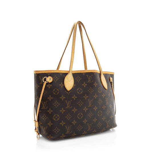 Louis Vuitton Monogram Canvas Neverfull PM Tote - (SHF-19026)