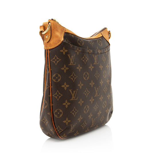 Louis Vuitton Monogram Canvas Odeon PM Shoulder Bag (SHF-19810)