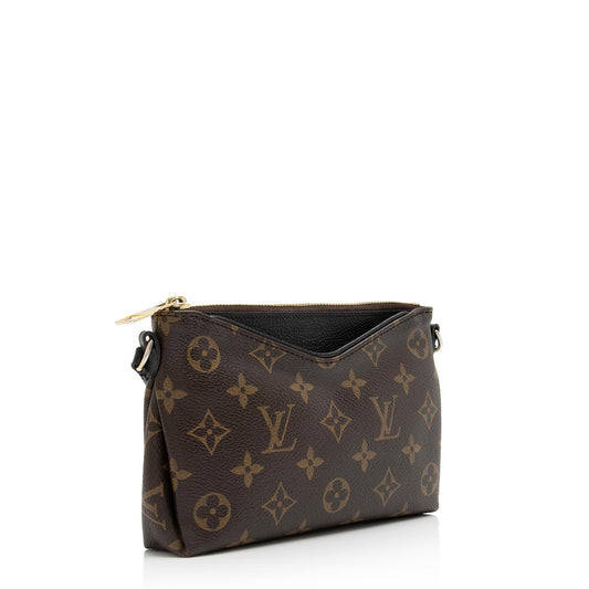 Louis Vuitton Monogram Canvas Pallas Crossbody Bag - (SHF-ueekMd)