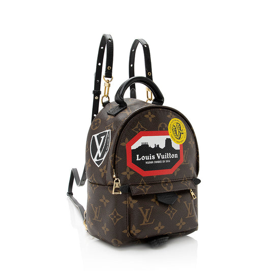 Louis Vuitton Monogram Canvas Palm Springs Mini Backpack - (SHF-21047)