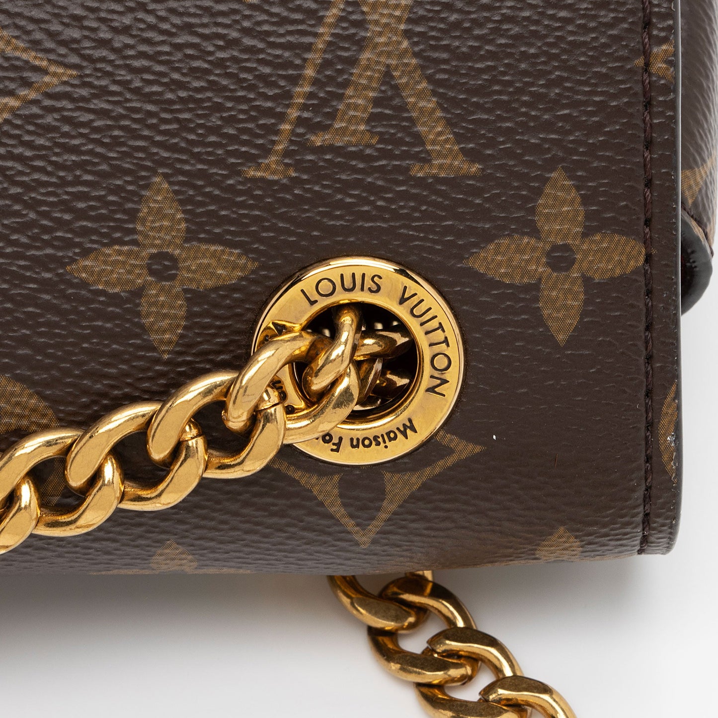 Louis Vuitton Monogram Canvas Passy Shoulder Bag (SHF-Cm87ct)
