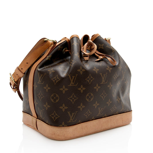 Louis Vuitton Monogram Canvas Petit Noe NM Shoulder Bag (SHF-22012)