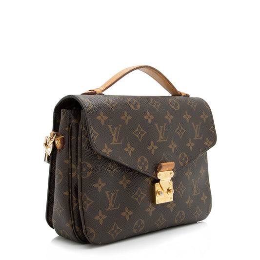 Louis Vuitton Monogram Canvas Pochette Metis Shoulder Bag (SHF-23536)