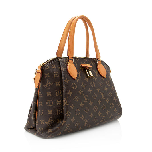 Louis Vuitton Monogram Canvas Rivoli MM Tote (SHF-20473)