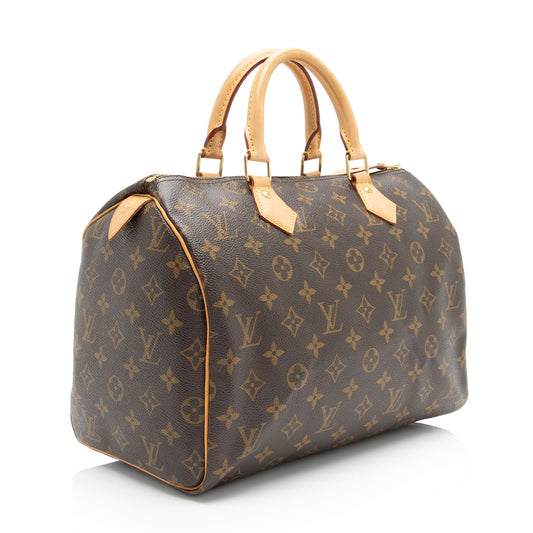 Louis Vuitton Monogram Canvas Speedy 30 Satchel (SHF-RP7lRy)