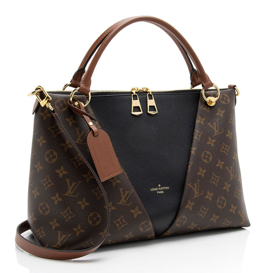 Louis Vuitton Monogram Canvas V Tote MM (SHF-mj9iOY)