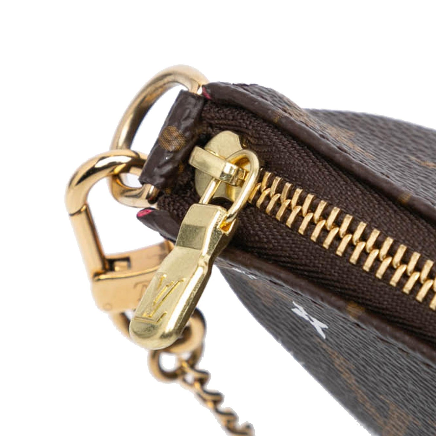 Louis Vuitton Monogram Christmas Animation Mini Courchevel Pochette Accessories