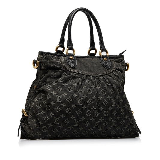 Louis Vuitton Monogram Denim Neo Cabby MM (SHG-qtzpGF)