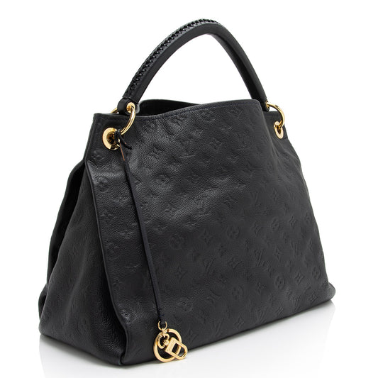 Louis Vuitton Monogram Empreinte Artsy MM Shoulder Bag (SHF-23578)
