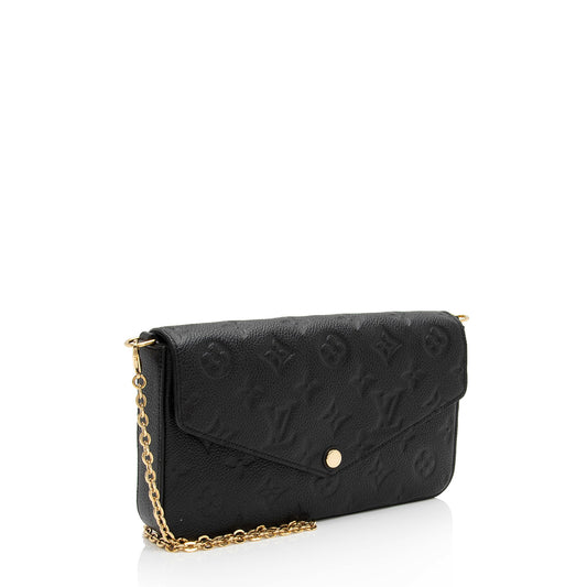 Louis Vuitton Monogram Empreinte Felicie Pochette (SHF-xBbcDj)