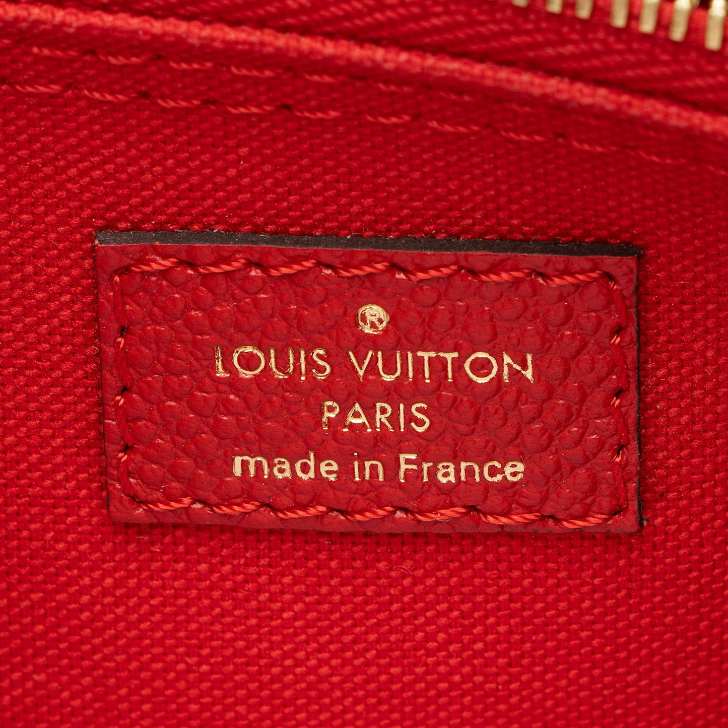 Louis Vuitton Monogram Empreinte Montaigne Nano Satchel