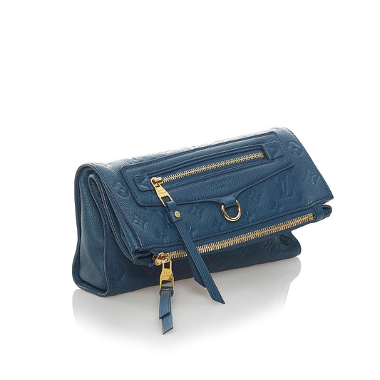 Louis Vuitton Monogram Empreinte Petillante Bleu Infini (SHG-34795)