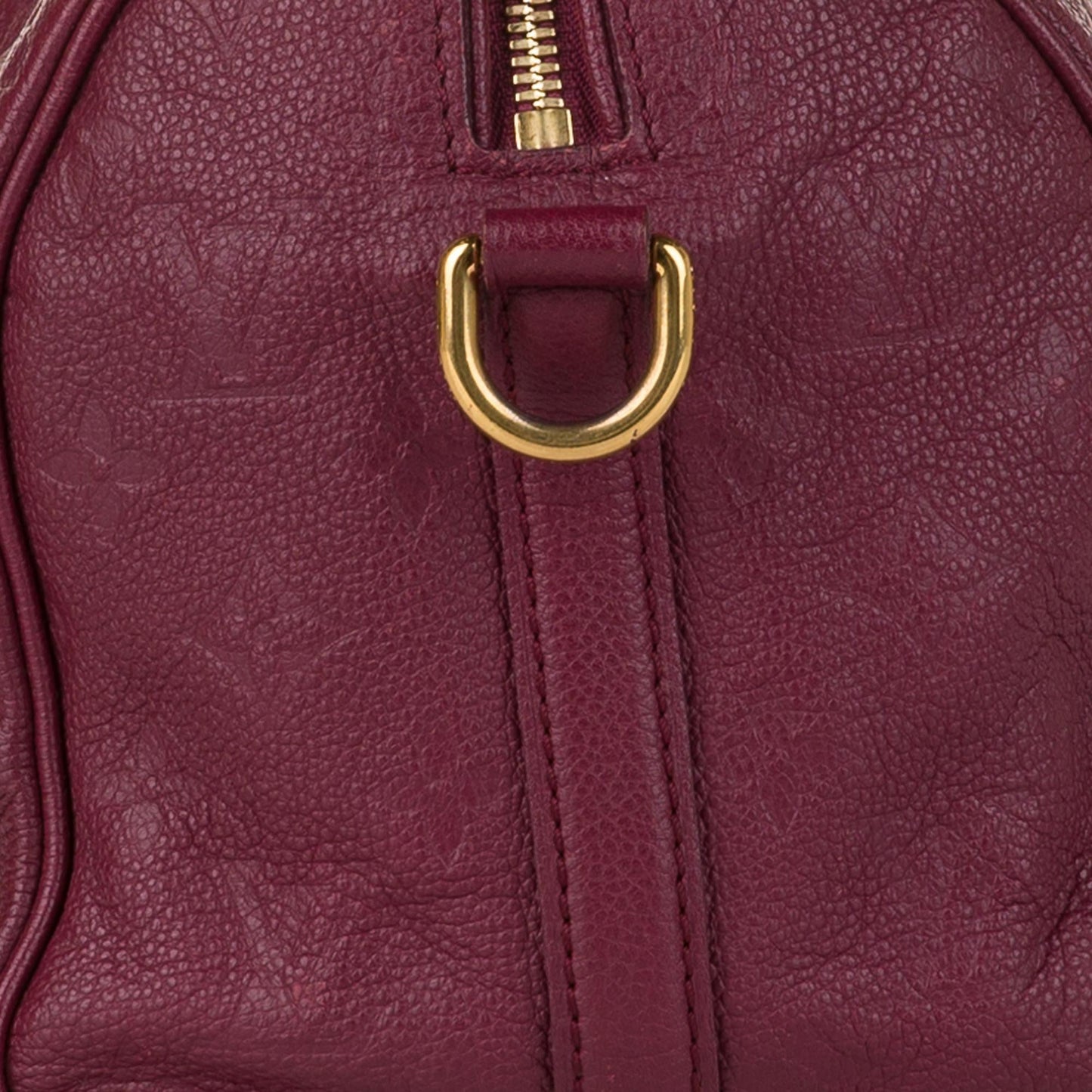 Louis Vuitton Monogram Empreinte Speedy Bandouliere 25 (SHG-32623)