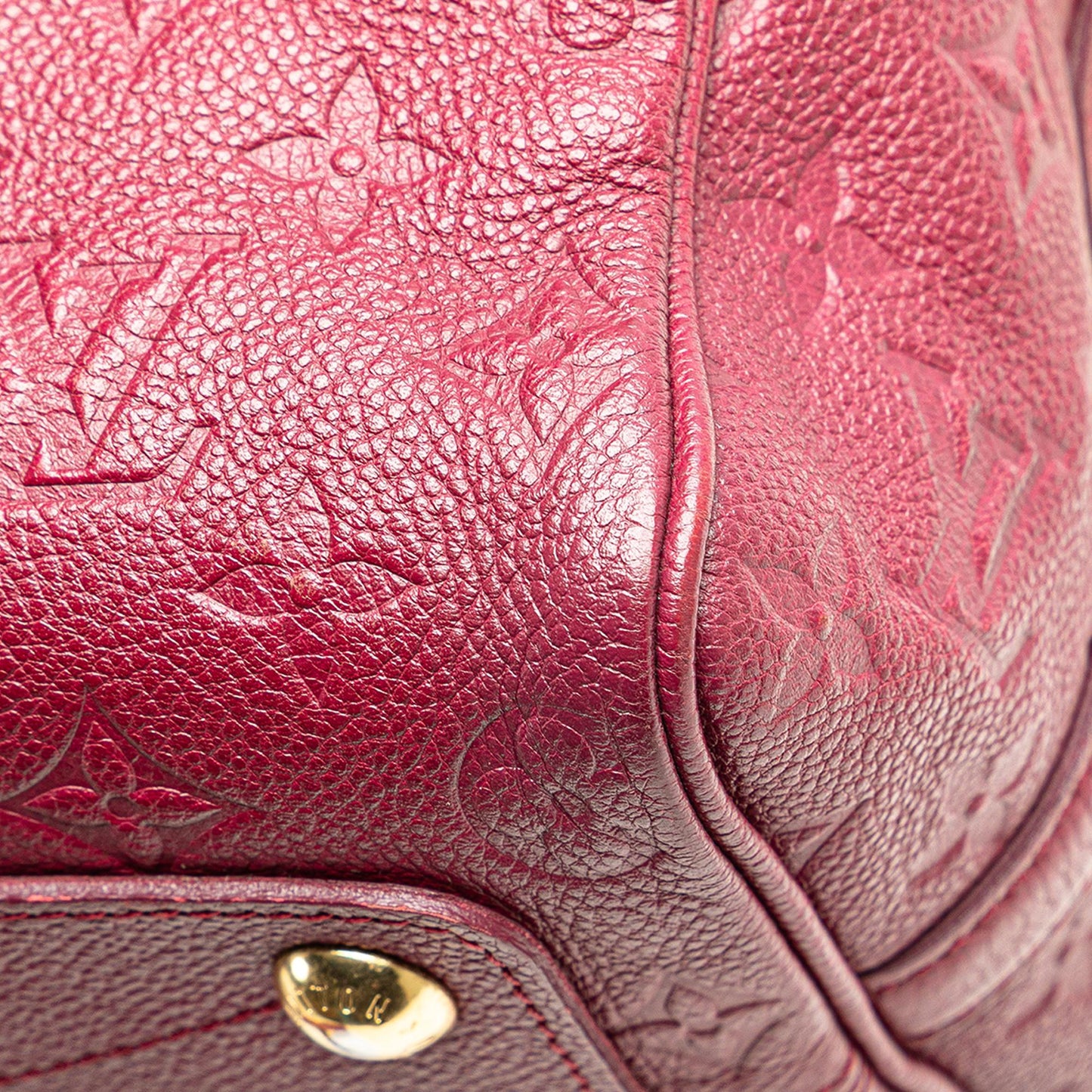 Louis Vuitton Monogram Empreinte Speedy Bandouliere 25