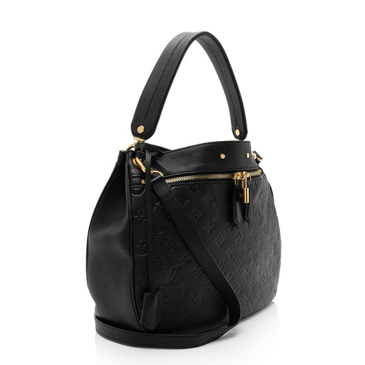 Louis Vuitton Monogram Empreinte Spontini Shoulder Bag