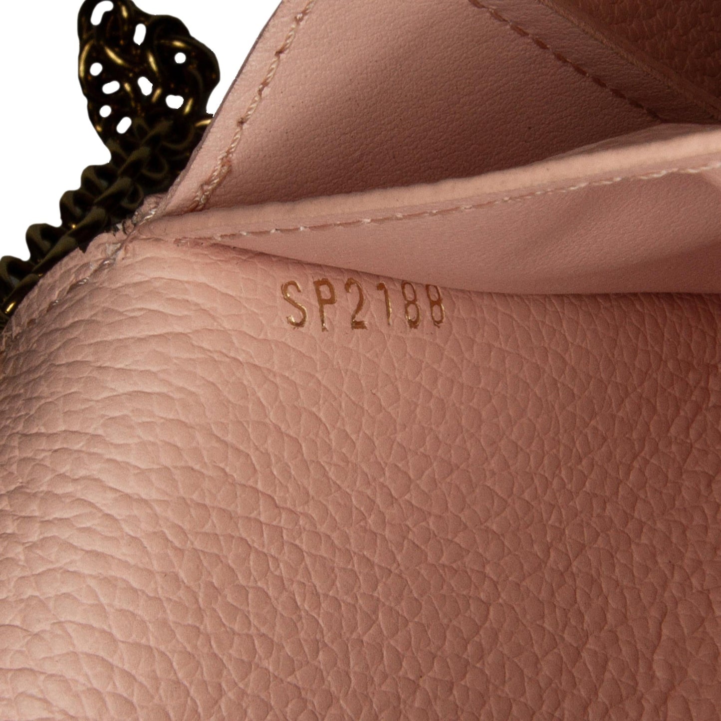 Louis Vuitton Monogram Empreinte Vavin Wallet on Chain (SHG-kmTo31)