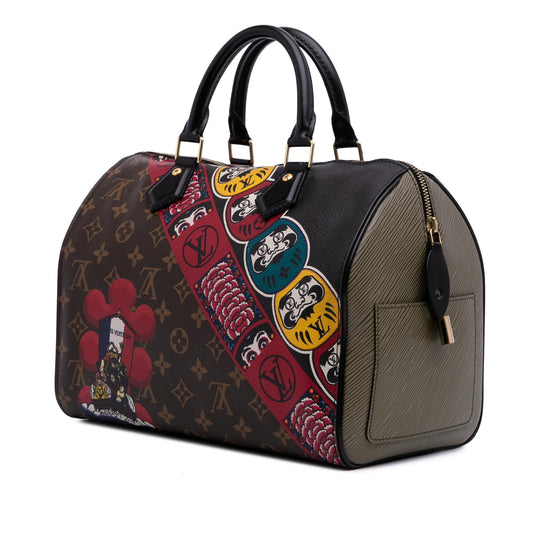 Louis Vuitton Monogram Kabuki Speedy 30