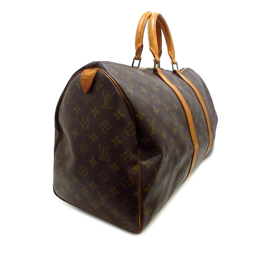 Louis Vuitton Monogram Keepall 45 (SHG-7JAF3N)