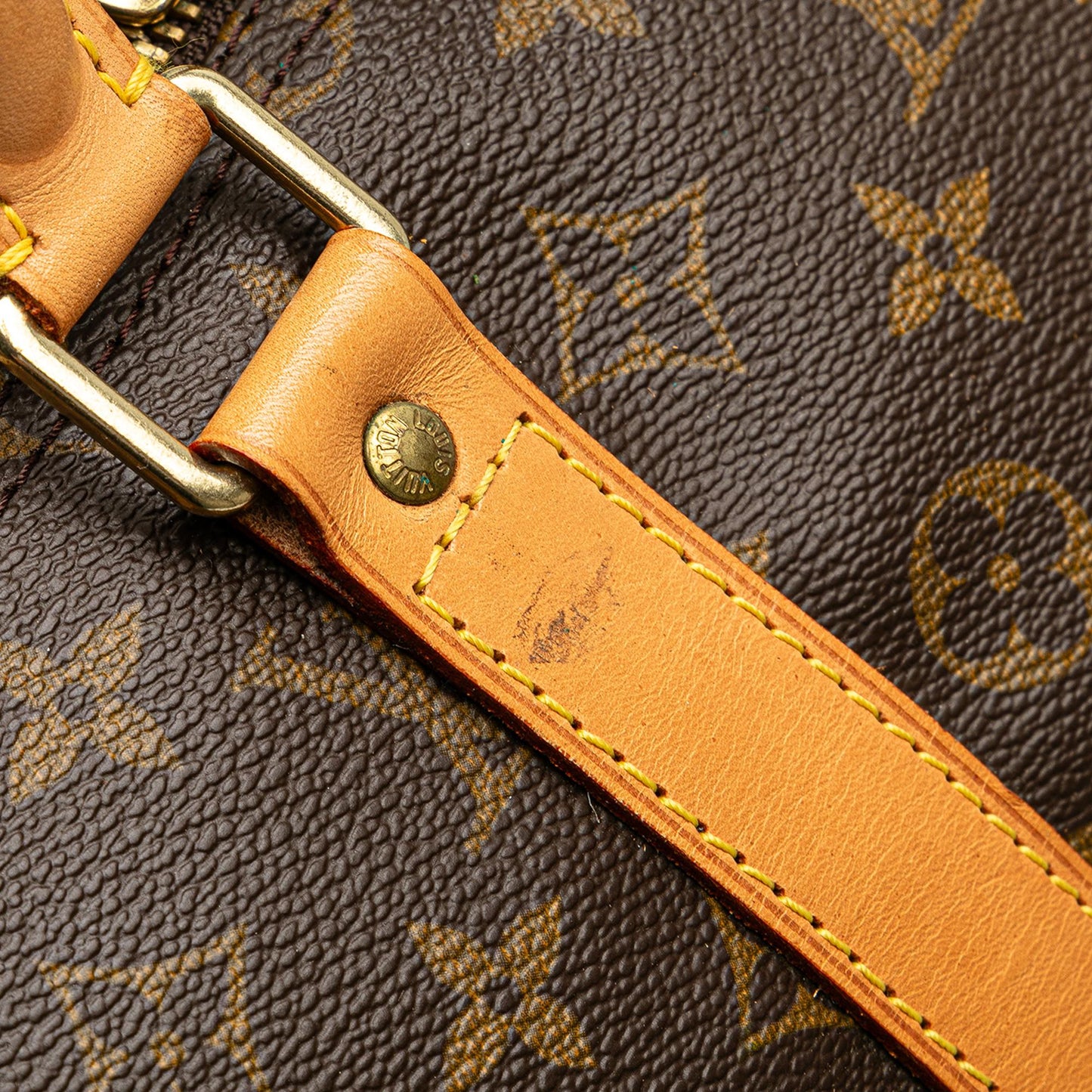 Louis Vuitton Monogram Keepall Bandouliere 55 (SHG-doDQIR)
